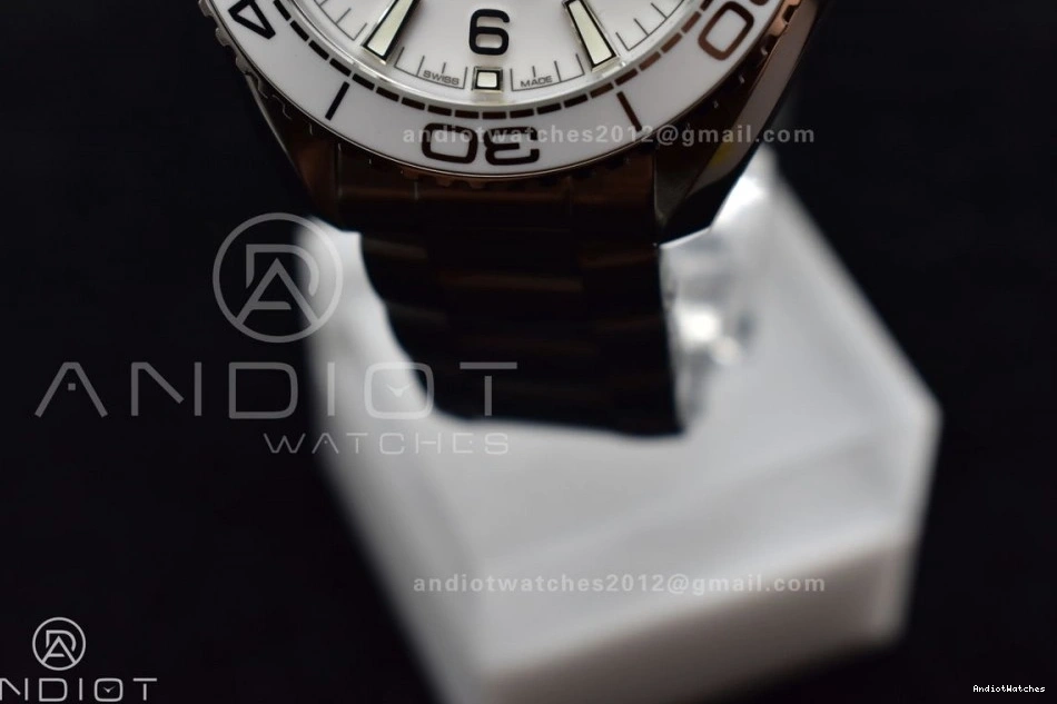 600m Cozy Seamaster Made Ocean 1:1 VS Planet Factory 486 White 39.5mm like Genuine 1203